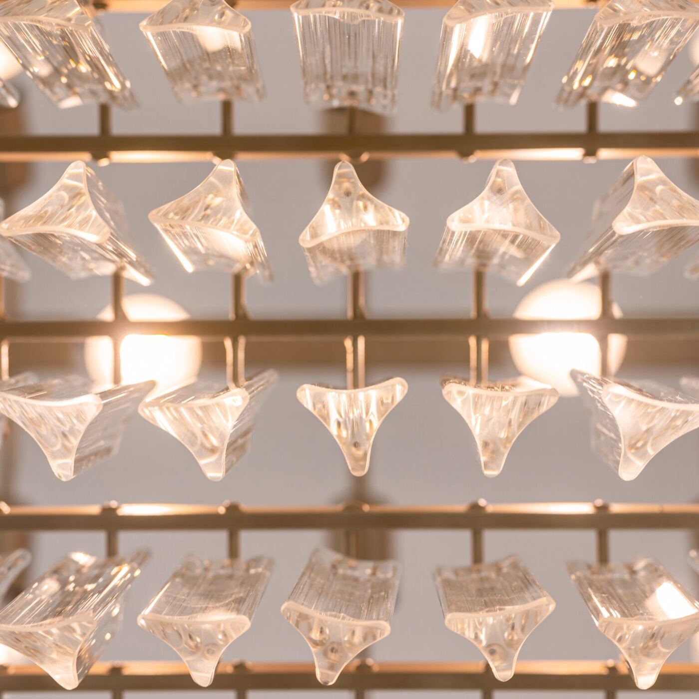 Soda & Lime, a Murano Cristallo Chandelier