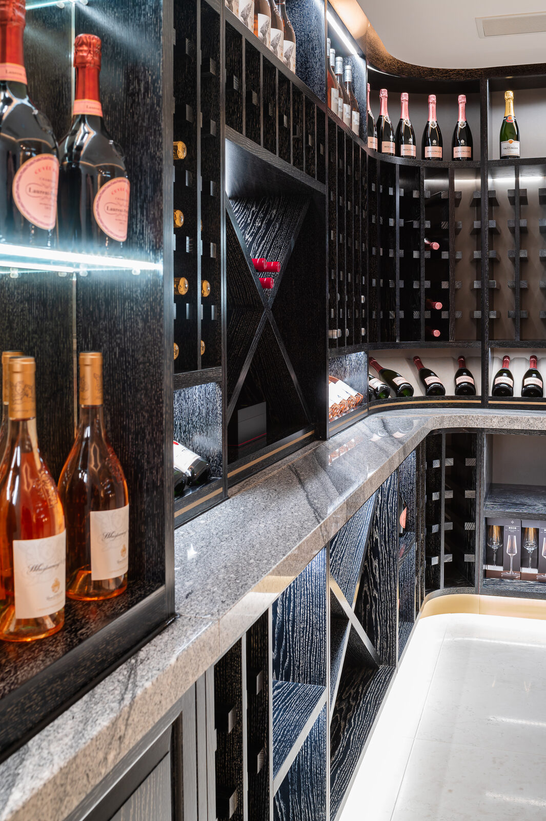 The Wine Wall, Private Residence, Jersey