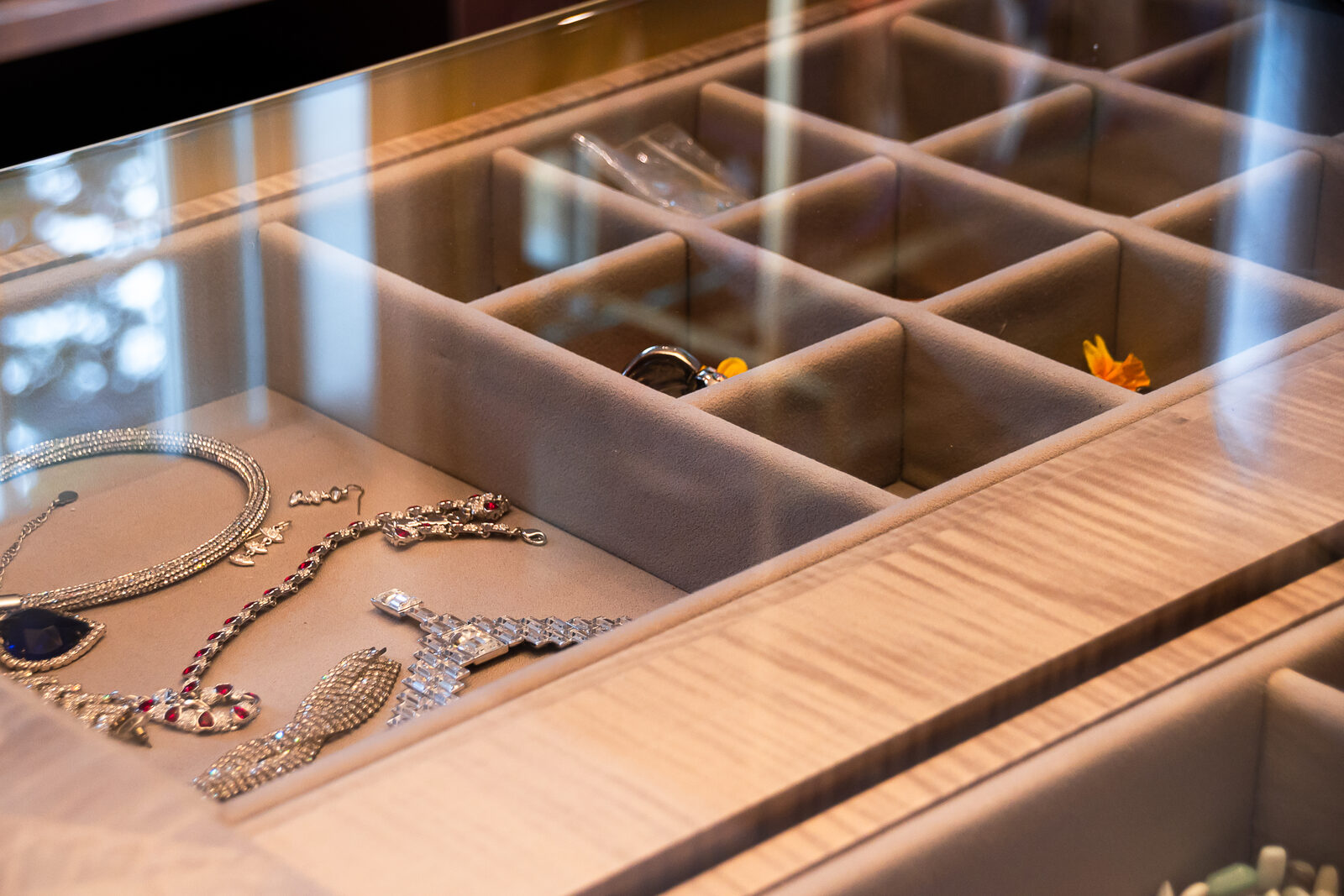 Jewellery Drawer Insert, Private Residence, Jersey