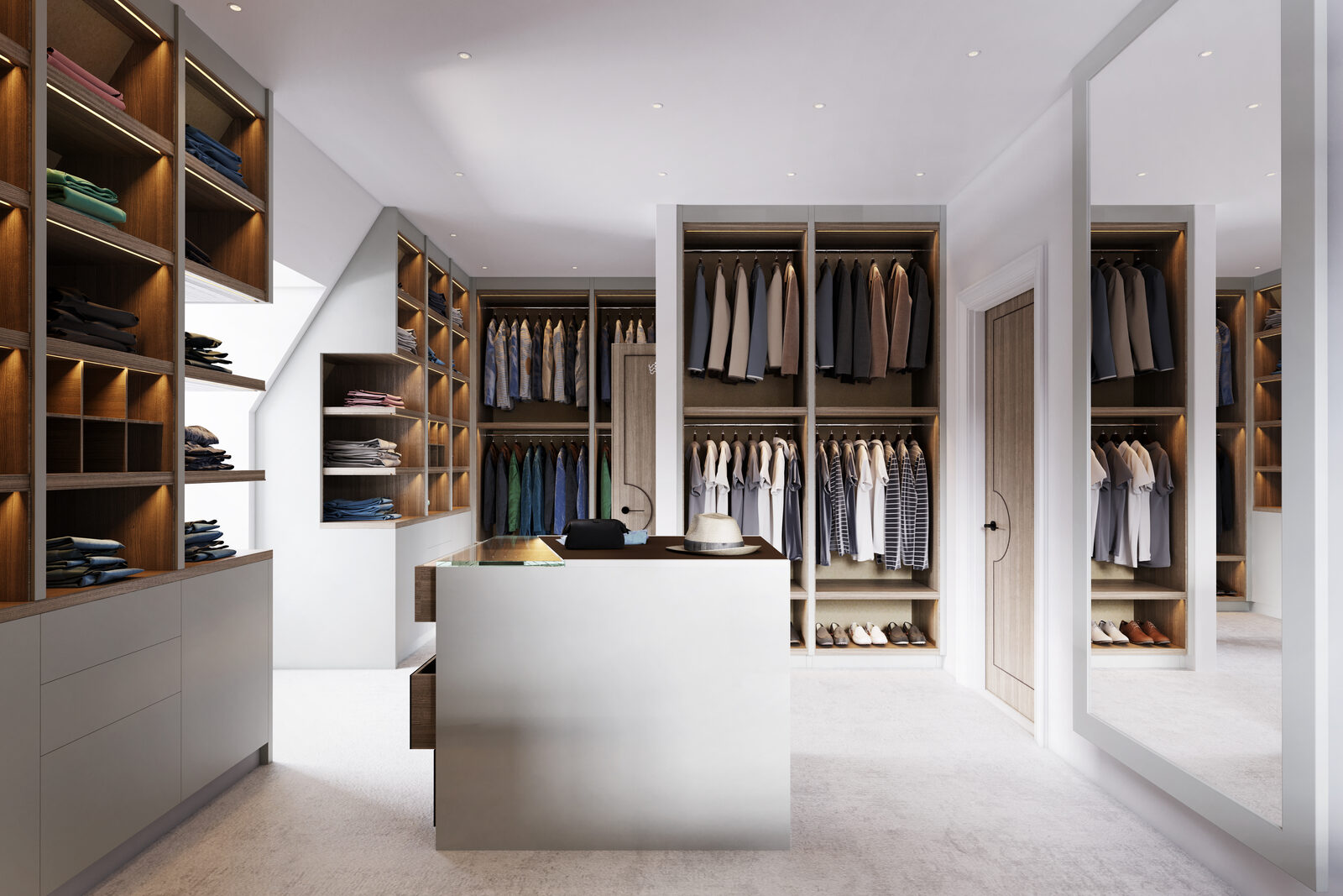 Dressing Room, Looking Through, Private Residence, Surrey