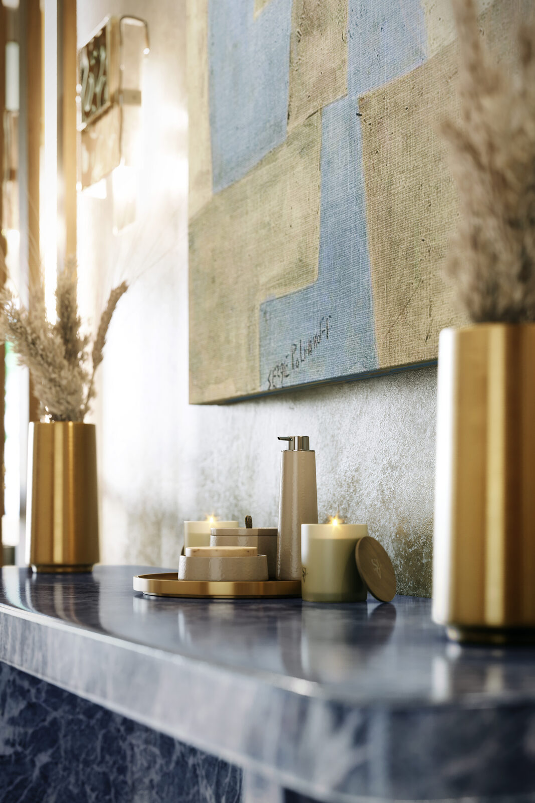 Vanity Vignette, Esher Residence