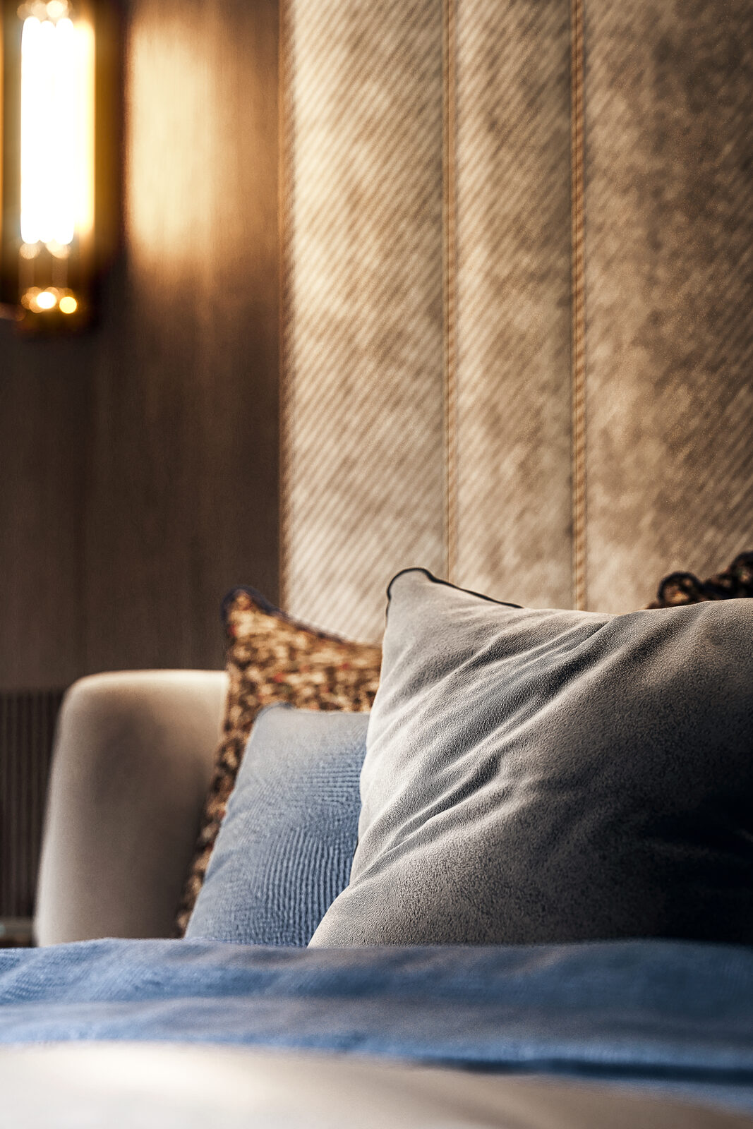 Cushion Detail, Esher Residence