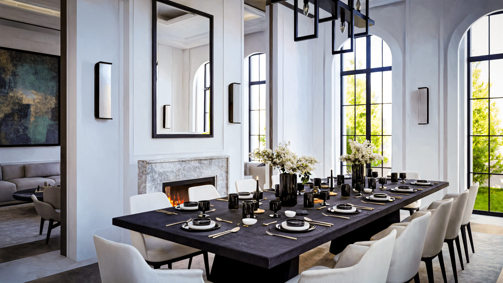 The Majlis, Dining, Nad Al Sheba Villa
