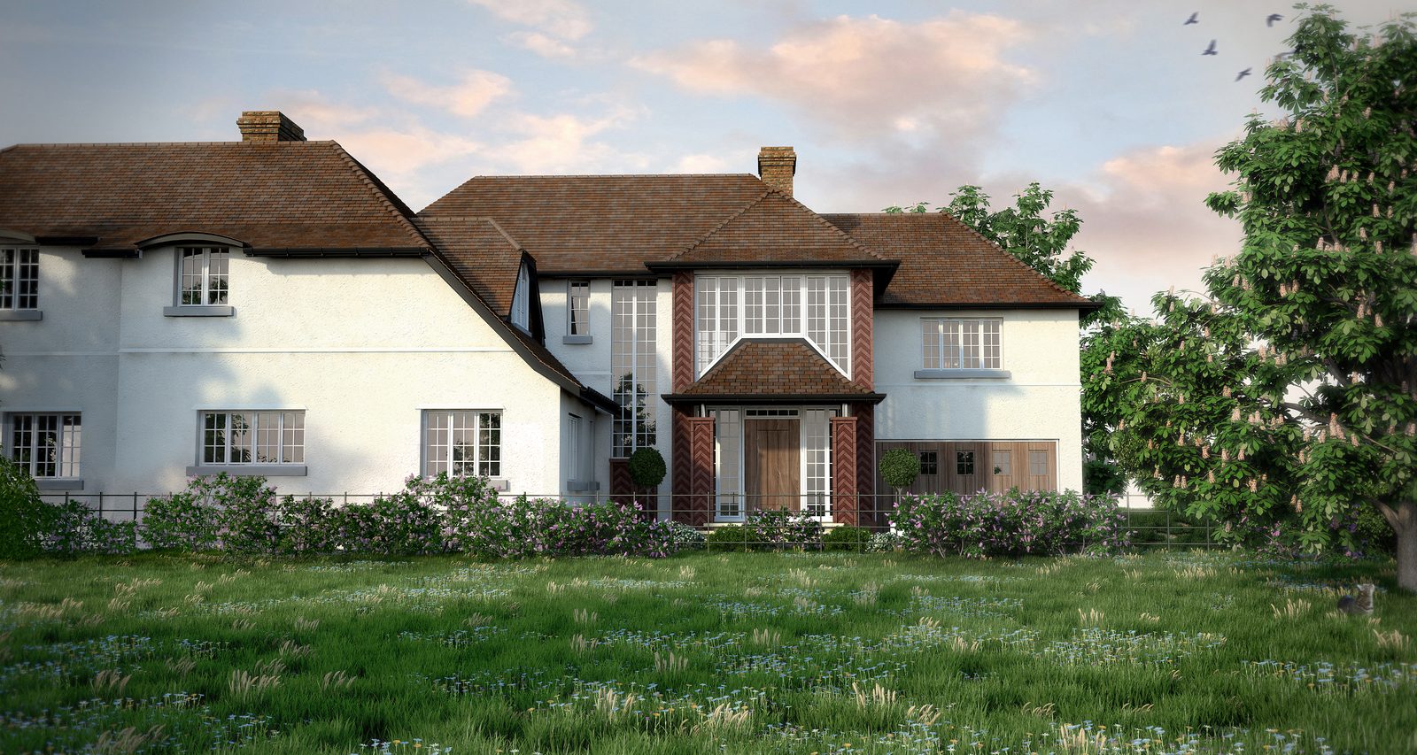 Garden Elevation, La Petite Fosse